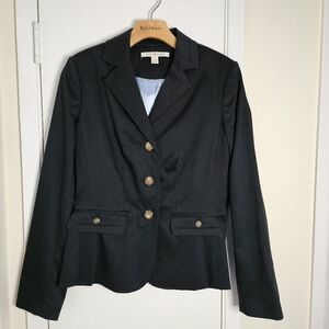 Tommy Hilfiger Black Blazer Classic Tailored Design Size 4